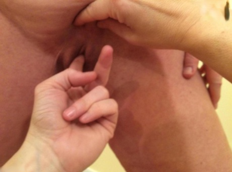 Mature BBW Busty Bliss and her man friend pleasure each other gonzo style