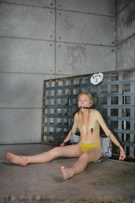 Mature women Emma & Emma Haize are totally humiliated in a dungeon setting