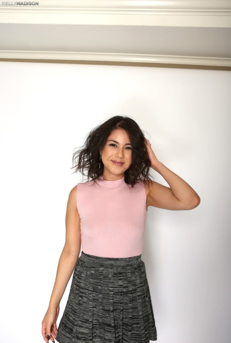 Charming teen Penelope Reed sucks big penis before getting tiny twat nailed