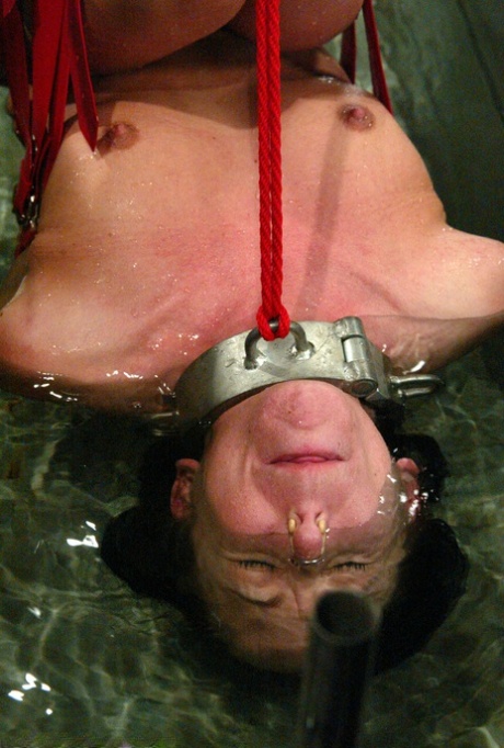 Water Bondage starring Julie Night XXX Porn Pics