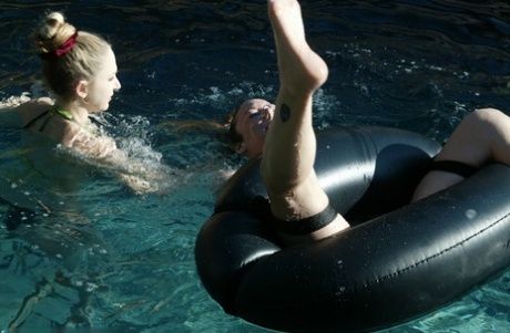 Water Bondage starring Chanta Rose, Jade MarXXX Naked Images