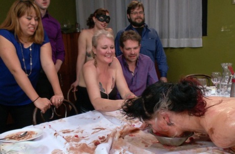 Public Disgrace performed by Bill Bailey, Nerine Mechanique Naked XXX