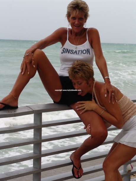 Mature Tracy Lick flashes her pussy in a public upskirt & masturbates at home